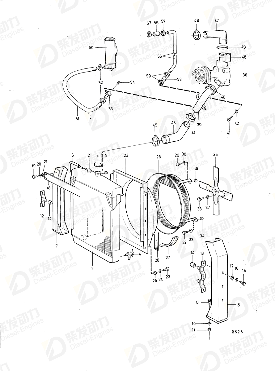 VOLVO Gasket 785622 Drawing